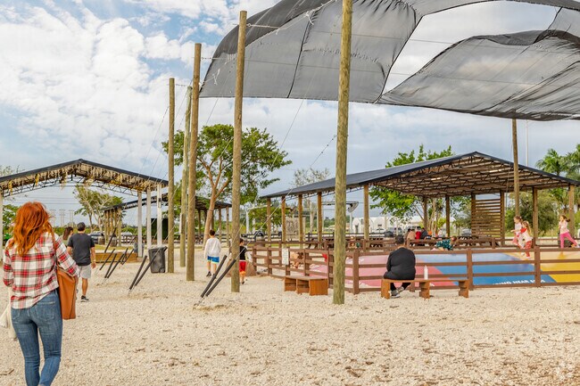 Have a great time in the trampoline park at Burr's Berry Farm in Goulds, FL.