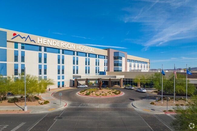 The Henderson Hospital is a 303-bed  facility offering services in emergency care and more.
