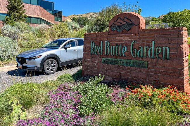 The Red Butte Garden, in the University neighborhood, showcases stunning botanical collections.