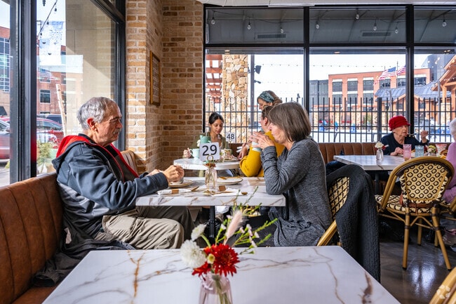 The Urban Market Neenah has groceries or you can enjoy great food in their cafe.