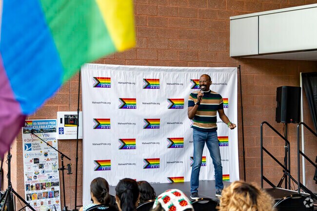 Local artists and musicians create an incredible ambiance at the Mahwah Pride Festival.