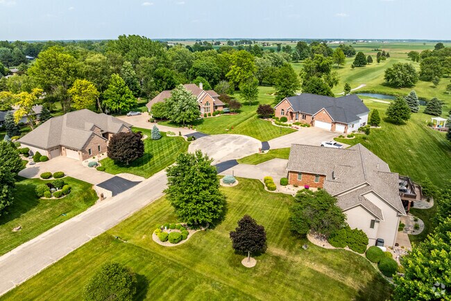 New Traditional homes can be found in small pockets throughout Monmouth.