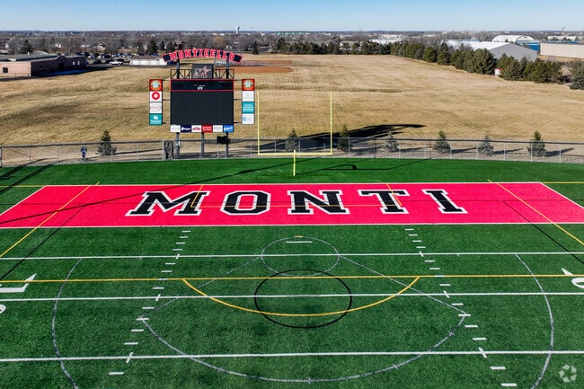 Monticello Senior High School serves grades 9-12.