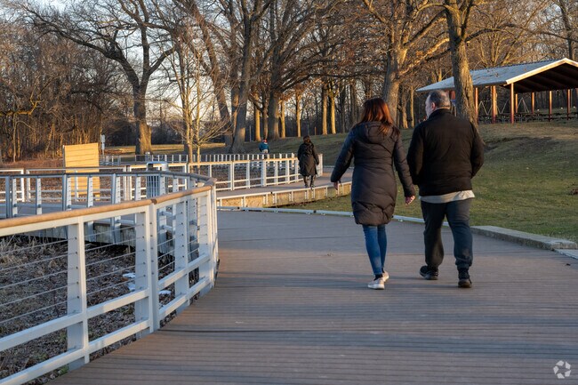 Marshbank Park in Orchard Lake Village offers scenic trails perfect for your daily walk.