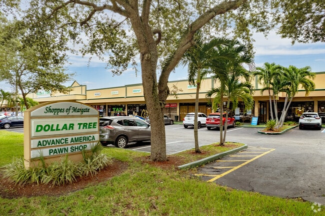 All of your retail needs can be found at the Shoppes of Margate in Margate Estates, FL.