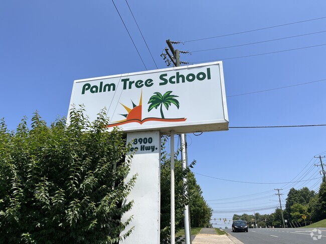 The Palm Tree School in Fairfax is easily accessed from the main road.