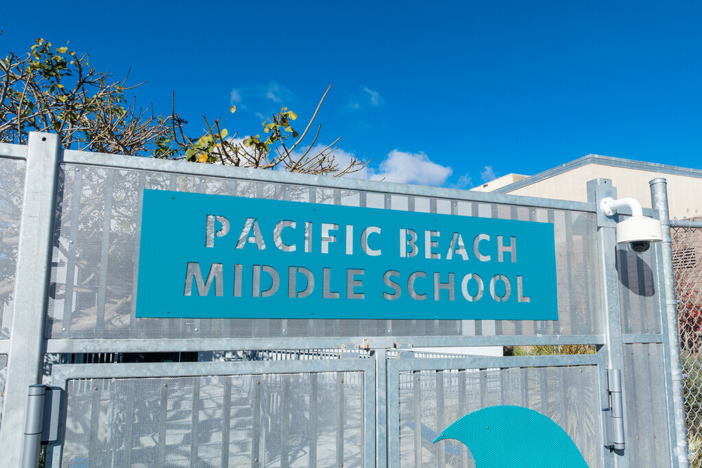 Pacific Beach Middle School offers an outstanding education.