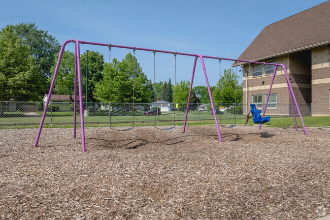Larchmont Elementary School is ready for recess.