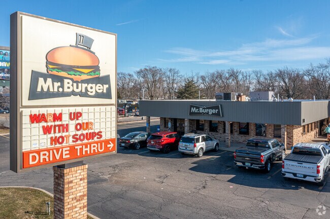 Mr. Burger is a local favorite among residents of the Oriole Park neighborhood.
