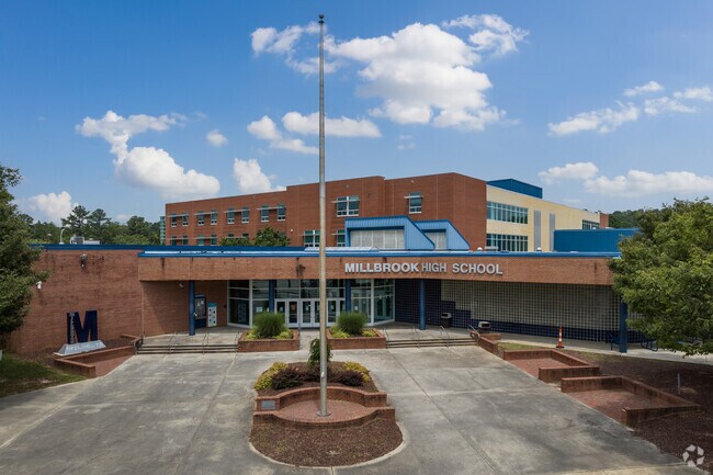 Millbrook Magnet High School is located in Raleigh, NC.