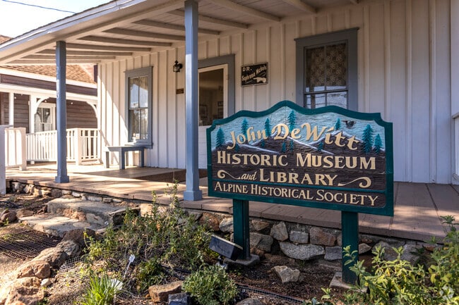 Dr. Nichols' house stands in Alpine's neighborhood.