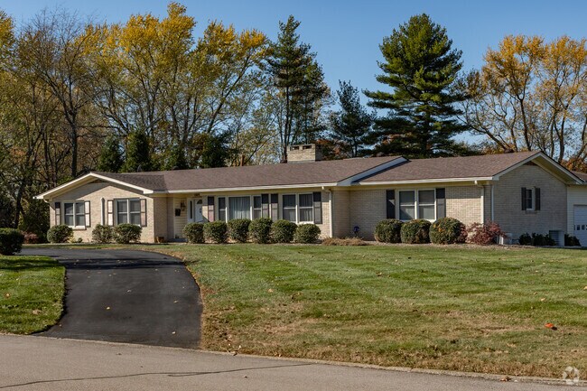 The Spindletop Subdivision is part of the Donerail community and features ranch style homes.