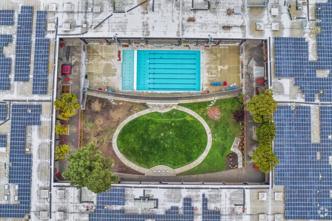 Aragon High School also has a swimming pool.