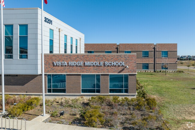 Vista Ridge Middle School is Acadia Park's cornerstone for education.