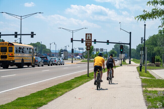 The Great River State Trail runs along hwy 53 through Logan Northside.