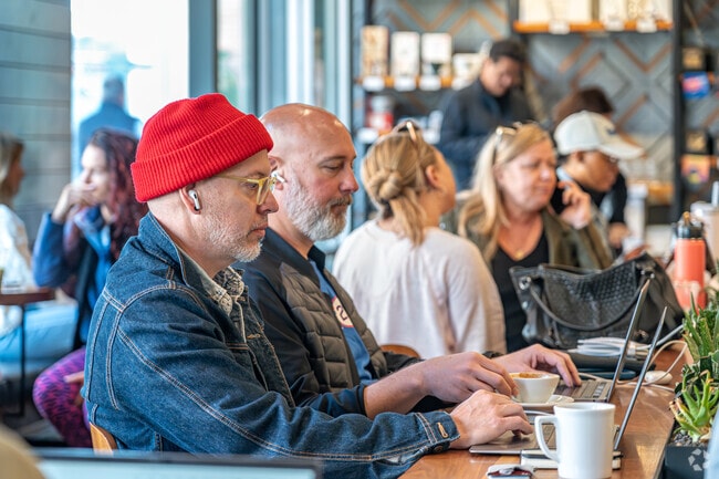 Residents can study, read, or get work done at Sparrow Coffee in Downtown Naperville.