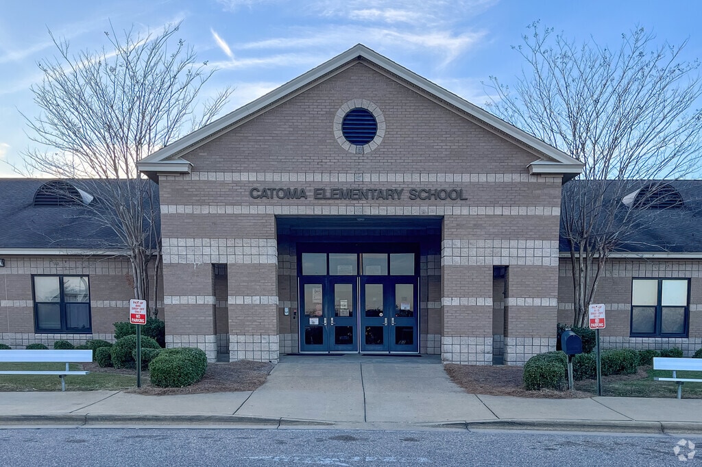 Catoma Elementary School is located on Mitchell Young Road in Montgomery, Alabama.