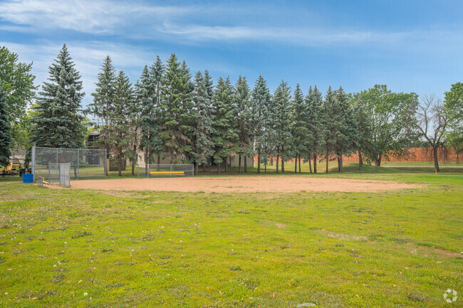 Nativity of Mary School has a baseball field.