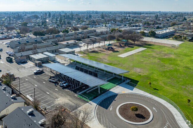 A view of Roosevelt Elementary School in Selma.