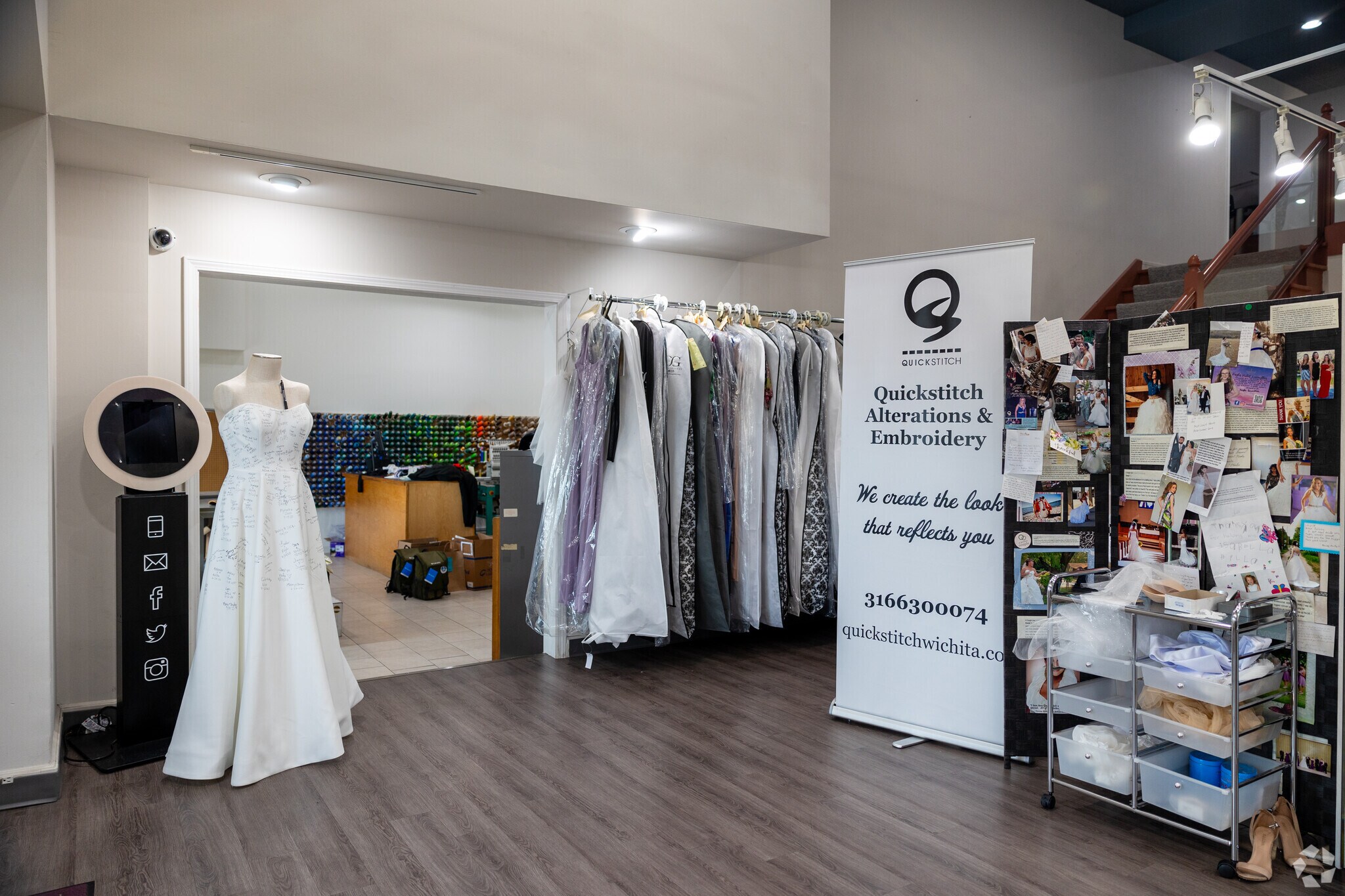 Stop by Quickstitch Alterations to ensure the perfect fit for your clothing in Rockwood.