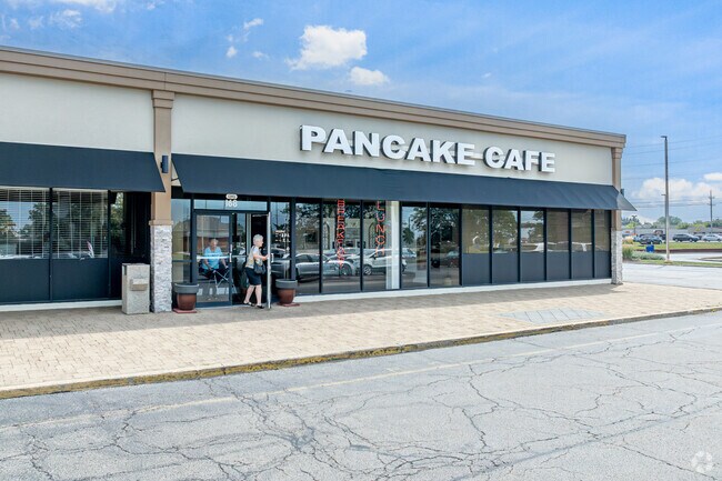 Pancake Café is a sit-down, family-owned brunch spot serving breakfast delicacies.