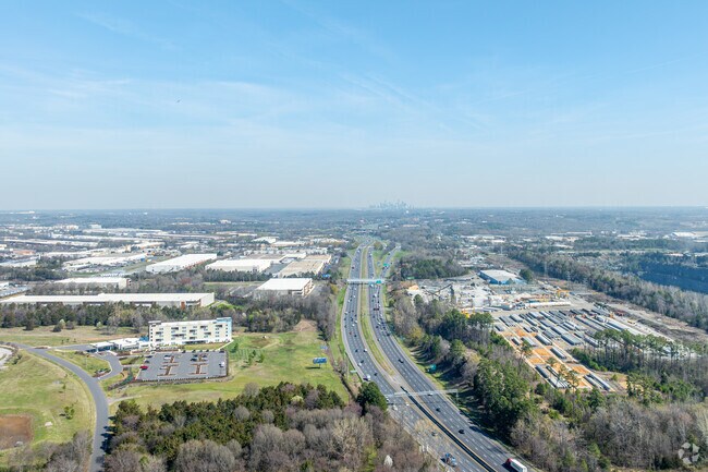 You can find a short ride from Yorkshire to Uptown Charlotte using Interstate I-77.