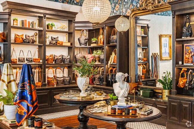 Fount, in Westlake, is a stylish boutique with a wide selection of leather goods.