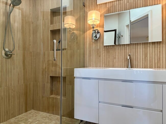 Renovated primary bath