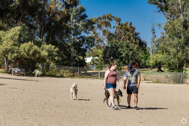 Harry Griffen Park features ample room to play and a dog park in Fletcher Hills.