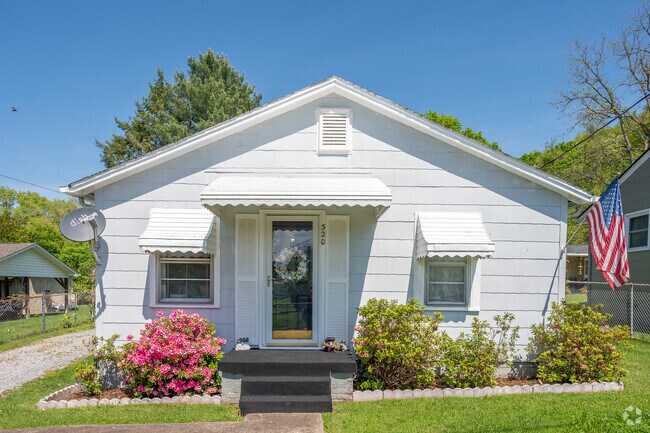 This bungalow with simple but tasteful landscaping is located on Mount Vernon Drive in Orebank.