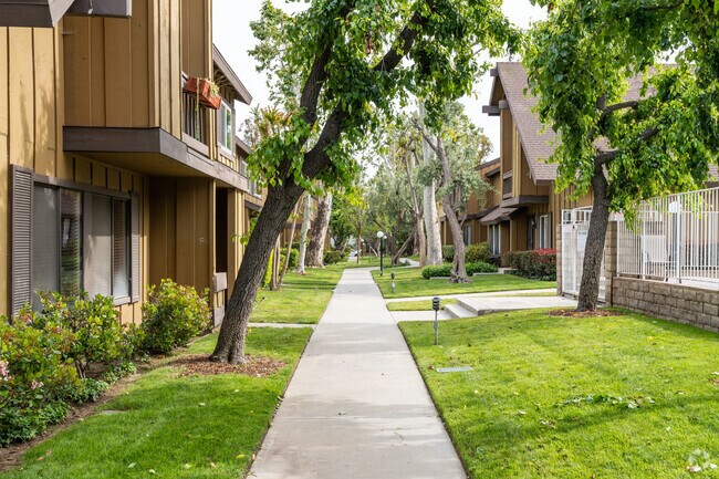 Enjoy the surroundings of these town homes in Winnetka.