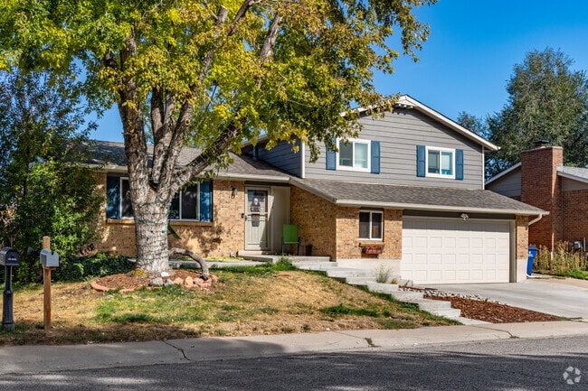 Modern two story homes are common in Kipling Hills.