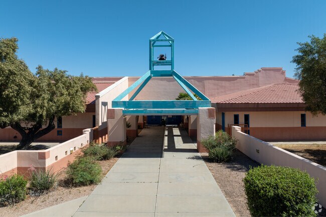 Mission Manor Elementary serves grades K-5 in Tucson, Arizona.