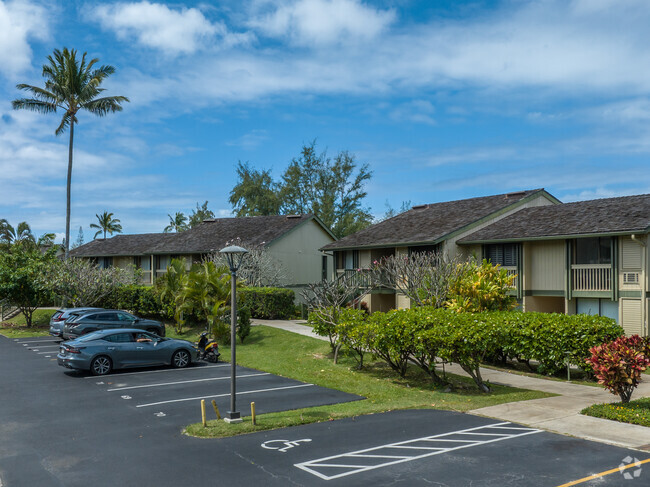 Condominiums Homes line the Streets of the at Turtle Bay Resort Community