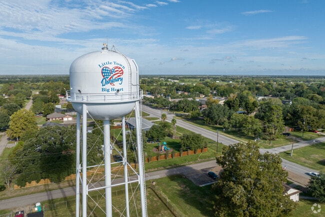 Danbury, Texas is home to over 1,600 residents.