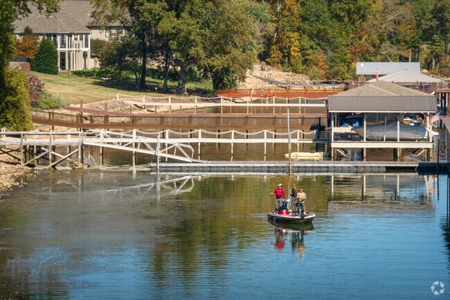 Locals cast their lines in Dallas Bay-Lakesite.
