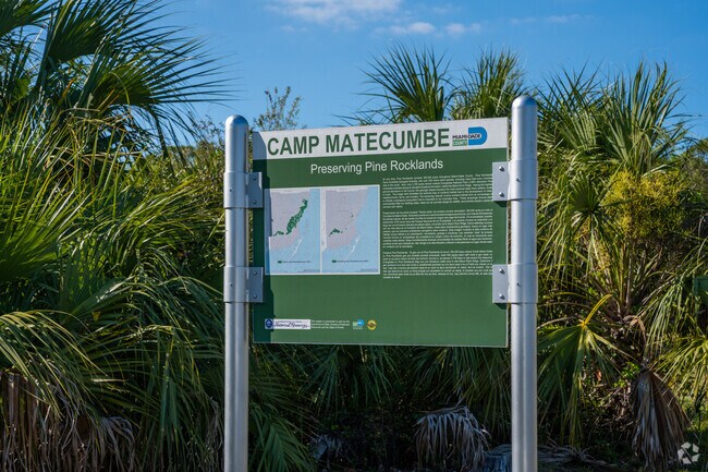 Camp Matecumbe is a serene spot for locals to enjoy nature.