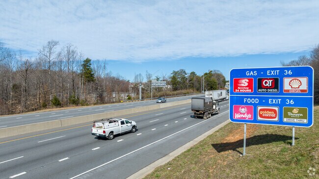 Interstate 77 is heavily traveled, especially through Lake Norman of Iredell.