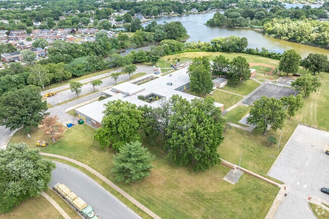 Battle Monument School in Dundalk serves Pre-K-12th grade.