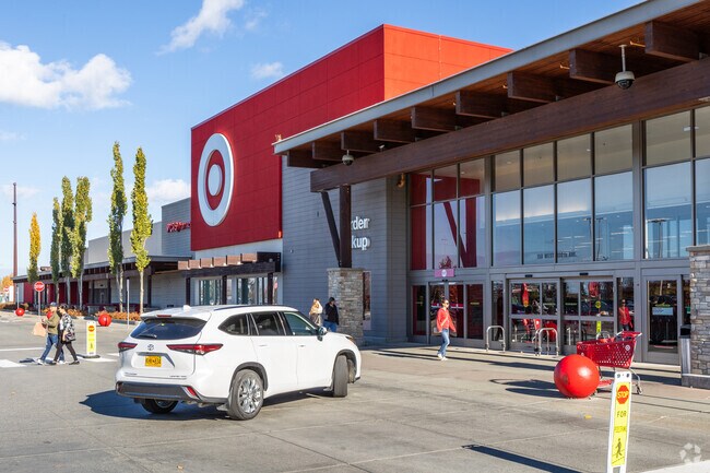 National brands are easily available to Bear Valley shoppers.