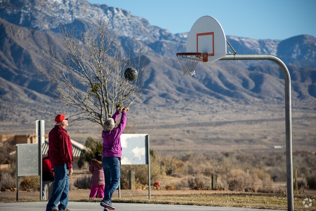 Parks near Tampico offer outdoor play with scenic views of the Sandia Mountains.