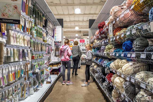 Michaels near Canyon Ridge is the go-to destination for kids' school projects.