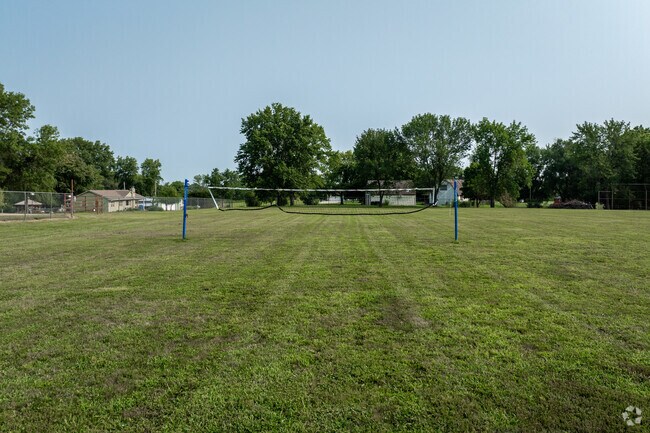 Tecumseh North Elementary School has an outdoor soccer field.