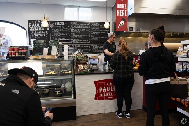 Fat Paulie's Delicatessen is a popular spot with the local lunch crowd in Saratoga Springs.