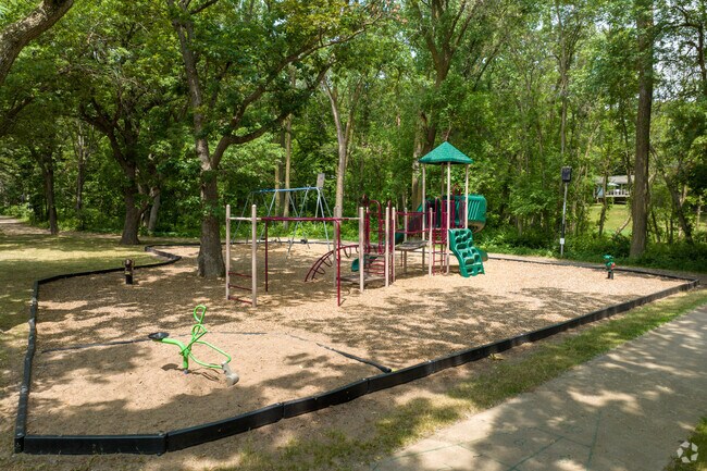 The playground at North Oaks Beach in North Oaks.
