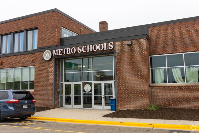Metro Schools College Prep is in the North Loop neighborhood.