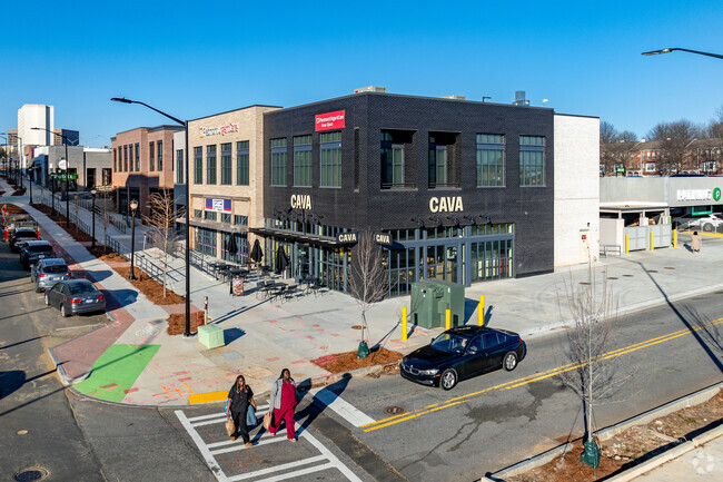 Newly rejuvenated areas in Summerhill offer coffee shops, medical services, and shopping.