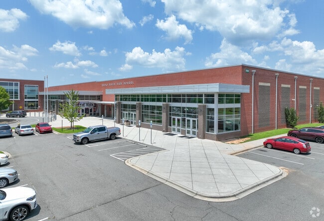 Rocky River High School is a large high school in Hickory Grove