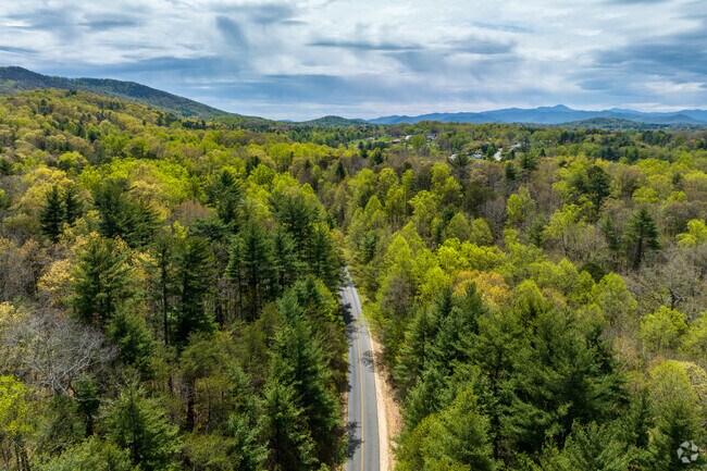 The Blue Ridge Parkway is a woodland wonderland in Biltmore Forest, NC.