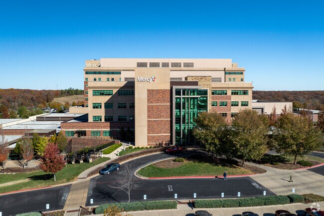 Mercy hospital is located near Cedar Ridge.